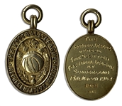Football League vs. Scottish Football League Silver-Gilt Medal From 1964