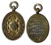 1964 Football League Medal From the Representative Match With the Italian Football League in 1964