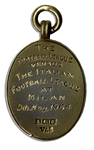 1964 Football League Medal From the Representative Match With the Italian Football League in 1964