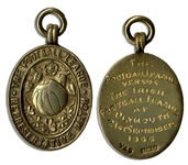Football League Silver-Gilt Medal From the Representative Match With Irish Football League in 1966