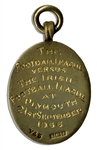 Football League Silver-Gilt Medal From the Representative Match With Irish Football League in 1966