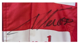 World Champion Fernando Alonso Race-Worn & Signed Rare Ferrari Suit -- From 2010 Formula One Season