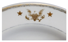 John F. Kennedy Presidential China -- Used in the Dining Room of the Presidential Yacht, the ''Honey Fitz''