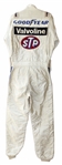 Racing Legend Mario Andretti Race-Worn Suit -- Worn During the 1982 CART Season, Andretti's Last Year Racing for Formula One