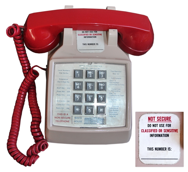 White House Telephone From Reagan Administration