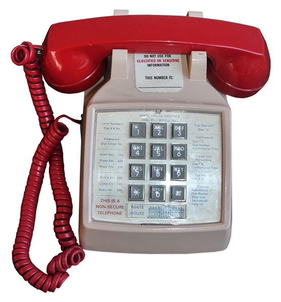 White House Telephone From Reagan Administration