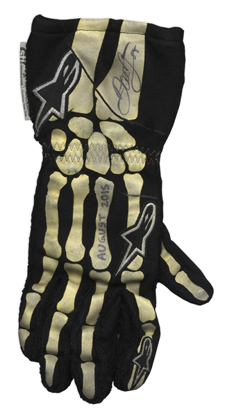 Dale Earnhardt Jr. Race-Worn & Signed Driving Gloves -- With COA From Dale Earnhardt Jr. Foundation