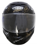 NASCAR Helmet Signed by 41 Drivers, Entire Starting Line-up at the ''Quicken Loans 400'' -- Signatures From Dale Earnhardt, Jr., Brad Keselowski, Jimmie Johnson & 38 More -- With NASCAR COA