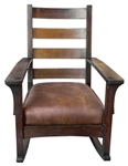 White House Rocking Chair Used by President John F. Kennedy -- With White House Inventory Plate ''JK-1-5-60''