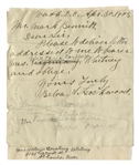 Belva Ann Lockwood Autograph Letter Signed in 1903