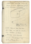 Scientific Diary by William Shockley, the Nobel-Prize Winning Physicist & Inventor, Called the Father of Silicon Valley -- Manuscript Diary With Notes on Aeronautics & Ideas for Inventions