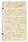 Scientific Diary by William Shockley, the Nobel-Prize Winning Physicist & Inventor, Called the Father of Silicon Valley -- Manuscript Diary With Notes on Aeronautics & Ideas for Inventions