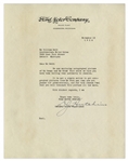 Henry Ford & Edsel Ford Signed Photo Display of One Millionth Ford -- With LOA from Ford Motor Company