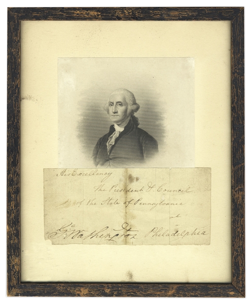 George Washington Franking Signature