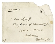 Edward VIII Signed Royal Christmas Card From 1913 -- Signed as the Prince of Wales