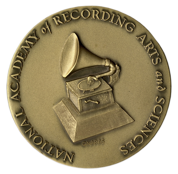 Grammy Nominee Award Medallion -- Awarded to 1960's Songwriter Rod McKuen