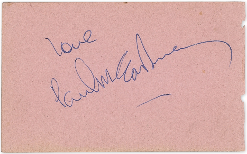The Beatles Signatures -- Signed by All Four, with Frank Caiazzo COA