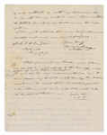 James Polk Autograph Letter Signed as Speaker of the House of Representatives