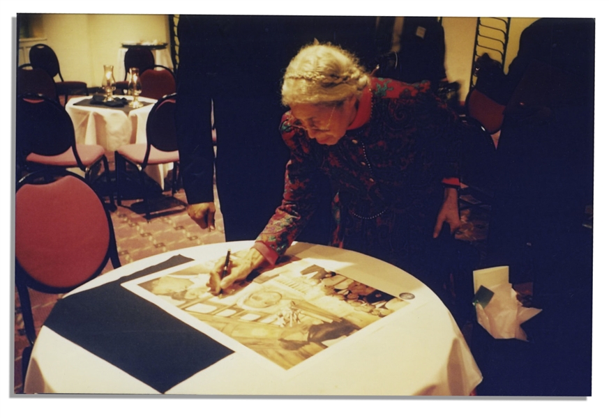 Rosa Parks Signed Civil Rights Poster