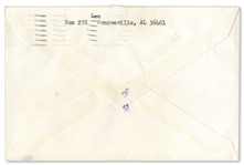 Harper Lee Letter Signed -- Recalling Her Memories of Alabama ''...I can remember when the lower end of Monroe County was fragrant with pine resin from the turpentine stills...''