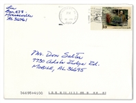Harper Lee Autograph Letter Twice-Signed -- Mentioning Renowned Alabama Journalist Kathryn Tucker Windham -- ''...I so enjoy her reminisces because they ring as clear as an evening bell...''