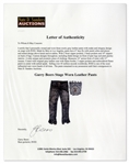 INXS' Garry Beers Stage-Worn Exotic Leather Pants With Snake & Stingray -- With LOA From Garry Beers