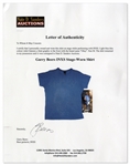 INXS Bassist Garry Beers Stage-Worn Shirt -- With LOA From Garry Beers