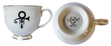 40 Piece Set of China From Prince's Wedding -- Featuring Prince's Love Symbol