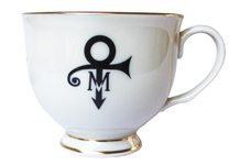 2 Piece Set of China From Prince's Wedding -- Featuring Prince's Love Symbol
