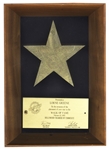 Lorne Greene Hollywood Walk of Fame Award -- For His Starring Roles on Bonanza and Battlestar Galactica -- With an LOA From His Estate