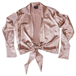 Cate Blanchett Wardrobe From ''Bandits'' -- Stunning Satin Top Worn by the Academy Award Winning Actress