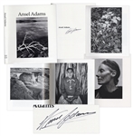 Ansel Adams Signed Ansel Adams Photography Book -- Beautiful Compilation of Photographs