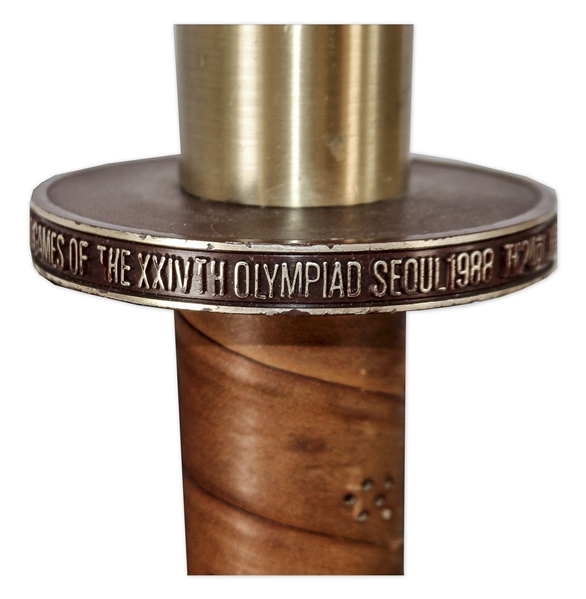 Olympic Torch Used in the 1988 Seoul Summer Games