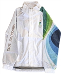 Olympic Torch Used in 2010 Vancouver Winter Games -- With Official 3 Piece Outfit