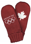 Olympic Torch Used in 2010 Vancouver Winter Games -- With Official 3 Piece Outfit