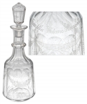 Franklin D. Roosevelt Owned Crystal Decanter