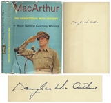 Douglas MacArthur Signed First Edition of MacArthur: His Rendezvous With History
