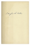 Douglas MacArthur Signed First Edition of ''MacArthur: His Rendezvous With History''