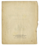 Curious George First Edition, Signed by H.A. Rey with Original Ink Drawing -- ''Curious George Rides a Bike'' From 1952