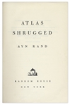 Ayn Rand Signed First Edition of ''Atlas Shrugged''
