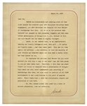 Tex Beneke ''Gold Record'' From Bluebird for ''Chatanooga Choo Choo'' -- With Accompanying Letter From Bluebird -- First Record to Ever Sell One Million Copies