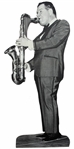 Tex Beneke 6 Foot Wooden Standup