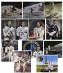 12 Individual NASA Photos Signed by All 12 Moonwalkers