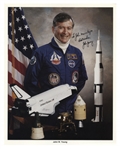 12 Individual NASA Photos Signed by All 12 Moonwalkers