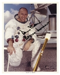 12 Individual NASA Photos Signed by All 12 Moonwalkers