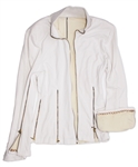 Prince Worn Jacket & Pants Set -- With Shoes Featuring His Love Symbol