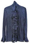 Prince's Electric Blue Costume -- His Signature Outfit That He Wore in a Variety of Colors