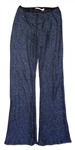 Prince's Electric Blue Costume -- His Signature Outfit That He Wore in a Variety of Colors