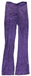 Prince Worn Purple Costume -- Flashy Stage Costume in His Trademark Color