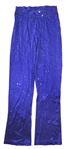Prince Worn Blue Stage Costume
